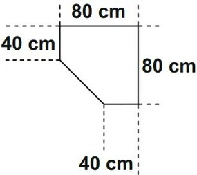 Rohová skriňa Multiraum, 80 cm, dub sonoma