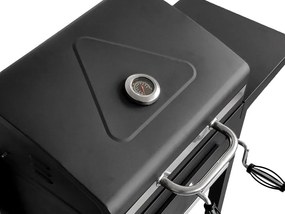 MODERNHOME Záhradný gril s krytom a teplomerom SI-64051S