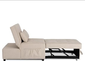 Kreslo EMILIO 80 cm, béžové