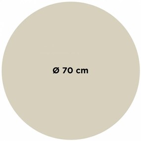 COMPACT 12 PEANUT - STOLOVÁ DOSKA Ø70 cm