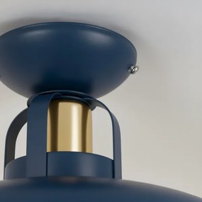 Brilagi - Prisadený luster FLAMENGO 1xE27/60W/230V modrá