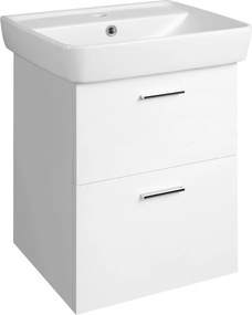 Aqualine Aqualine, ZOJA umývadlová skrinka 41,5x50x35,5cm, biela, 56374