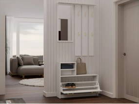 Predsieňová zostava Vayan 1 (kašmír) (so zrkadlom). Akcia -19%. Vlastná spoľahlivá doprava až k Vám domov. 1132529