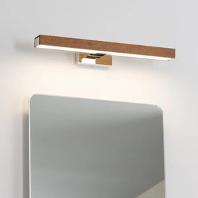 Brilagi-LED Kúpeľňové osvetlenie zrkadla WOODY MIRROR LED/8W/230V IP44 dub/chróm