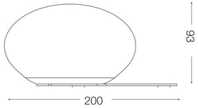 Ideal Lux - LED Stolná lampa NINFEA 1xGX53/9W/230V zlatá