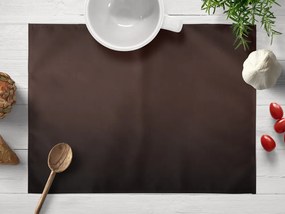 Biante Saténové prestieranie na stôl polyesterový Satén LUX-L042 Čokoládovo hnedé 30x40 cm