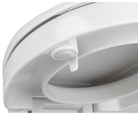 WENKO 21905100-WC sedátko SECURA 37x44 cm biela/sivá
