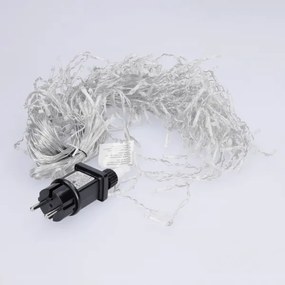 Brilagi - LED Vonkajší vianočný reťazec 200xLED/8 funkcií 13m IP44 studené biele