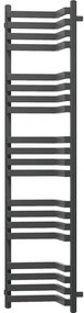 Mexen Loop, kúpeľňový radiátor 1600 x 375 mm, 837 W, grafitová, W129-1600-350-00-66