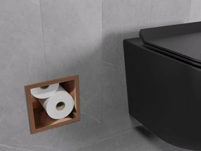 Mexen X-Wall-B, zapustený zásobník na WC papier, medená matná - 19C5