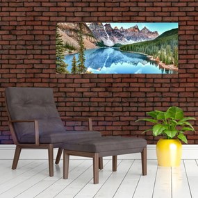 Obraz - Moraine lake (120x50 cm)
