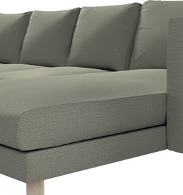 Norsborg poťah na sedačku s ležadlom - 4 os. farba produktu sivá látka zapletaná