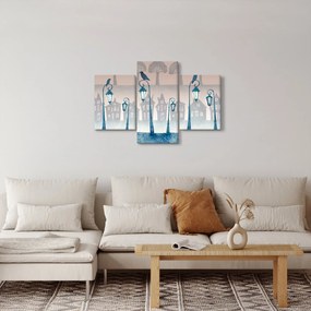 Obraz - Havrany strážiace mesto (90x60 cm)