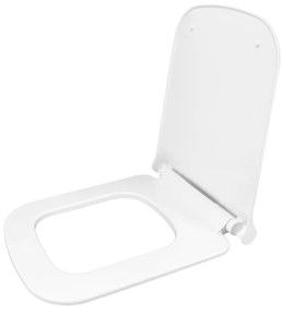 Erga Viana, toaletné WC sedátko 418(467)x444mm z duroplastu s pomalým zatváraním, biela, ERG-GAM-D6