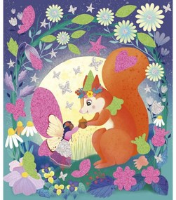 Kreatívna súprava Magic Fairies - samolepky a fosforeskujúci piesok