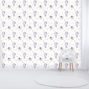 Fototapeta - Balóny a lietadlá (147x102 cm)