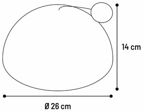 Flamingo Veda Škrabadlo pre mačky, 26 x 14 x 26 cm