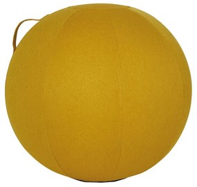 Ergonomická sedacia lopta, žltá