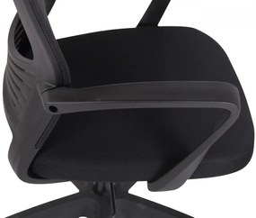 Design-Shop Kancelárska stolička Kampen - Čierna