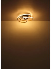 Globo 67183-40N - LED Prisadený luster GLYXAR LED/40W/230V chróm/čierna