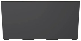 Truhlík s vkladom URBI antracitový