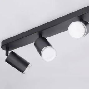 Brilagi - Kúpeľňové bodové svietidlo SELE 4xGU10/30W/230V IP44 čierna