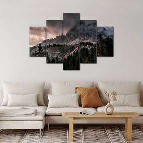 Obraz skalnatých hôr (150x105 cm)