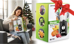 Stolný mixér 1,5 l 800W Berdsen BD-751 - čierny