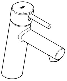 GROHE 23451001 - Umývadlová batéria CONCETTO DN 15 lesklý chróm