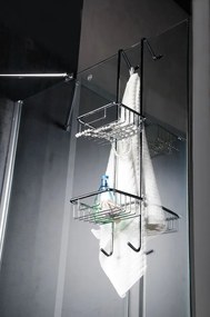 Gedy Gedy, SMART polica rohová, 200x80x151mm, bronz, 2483-44