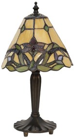 Vitráž Tiffany lampa stolová clayre&eef Ø20*36