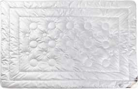 Klinman Prikrývka zo 100% bavlneného saténu Vankúš s vláknami z eukalyptového dreva KLINMAM HOME ELEGANCE AERELLE Veľkosť: celoročná - 135 x 200 cm