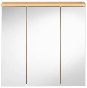 Livarno home Skrinka so zrkadlom Palermo, 66 x 64 x 17 cm  (100389389)