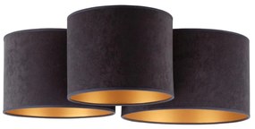 Duolla - Stropné svietidlo ROLLER TRIO 3xE27/60W/230V antracit