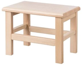 ČistéDrevo Drevená hranatá stolička