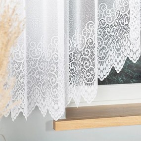 Žakárová záclona VIOLETTA balkónový komplet
