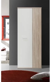 Komoda/Botník SIMO dub sonoma/biela