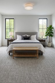 Betap, Koberec metráž Novelle 70, na mieru, šíře 4m, šedá, twinback (filc+juta), obývacia izba