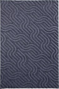 Textilná rohožka EMBOSSED T-004 TMAVOSIVÁ rozmer: 43x75 cm