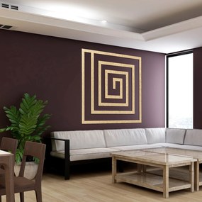 Drevená dekorácia špirála | SQUARIL: Preglejka Topoľ - Honey 3071 20 cm 4056-113940 PR0397