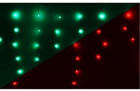 RGB Vianočná LED reťaz s diaľkovým ovládaním Cencúle 85 LED, 300 cm
