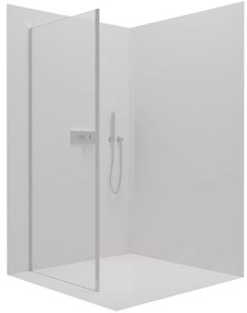 Cerano, sprchová zástena pre dvere Santini a Ferri 80x195 cm, 6mm číre sklo, chrómový profil, CER-CER-425641