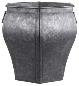 Dekoračný plechový antik kvetináč French Chic - 37*33*38 cm