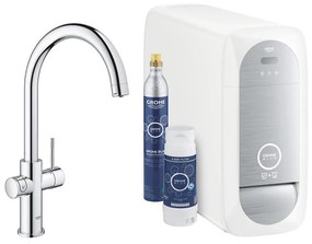 GROHE 31455001 - Drezová batéria BLUE HOME lesklý chróm