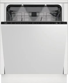 Vstavaná umývačka riadu Beko Beyond strieborná BDIN38550C