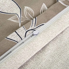 SATÉNOVÉ OBLIEČKY LUXURY PREMIUM VITALE 160X200 CM, 2KS 70X80 CM KVETY