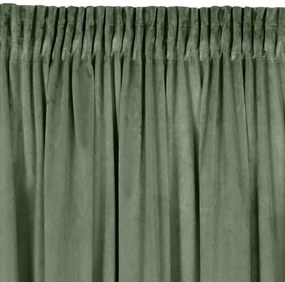 ZATEMŇOVACÍ ZÁVES NA PÁSKE MELANIE 140X270 CM OLIVOVÁ