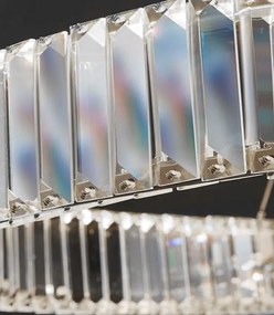 Toolight Toolight, LED stropné svietidlo APP1527-CP40, chrómová, OSW-06976