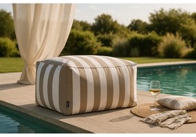 Bielo-sivý záhradný sedací vak – Bonami Essentials