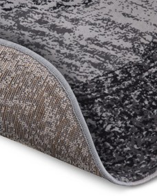 Hanse Home, Kusový koberec Gloria 105520 Mouse kruh, 160x160 (priemer) kruh, šedá, chodba / predsieň